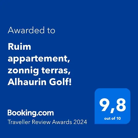 Ruim Appartement, Zonnig Terras, Alhaurin Golf! * Alhaurín el Grande